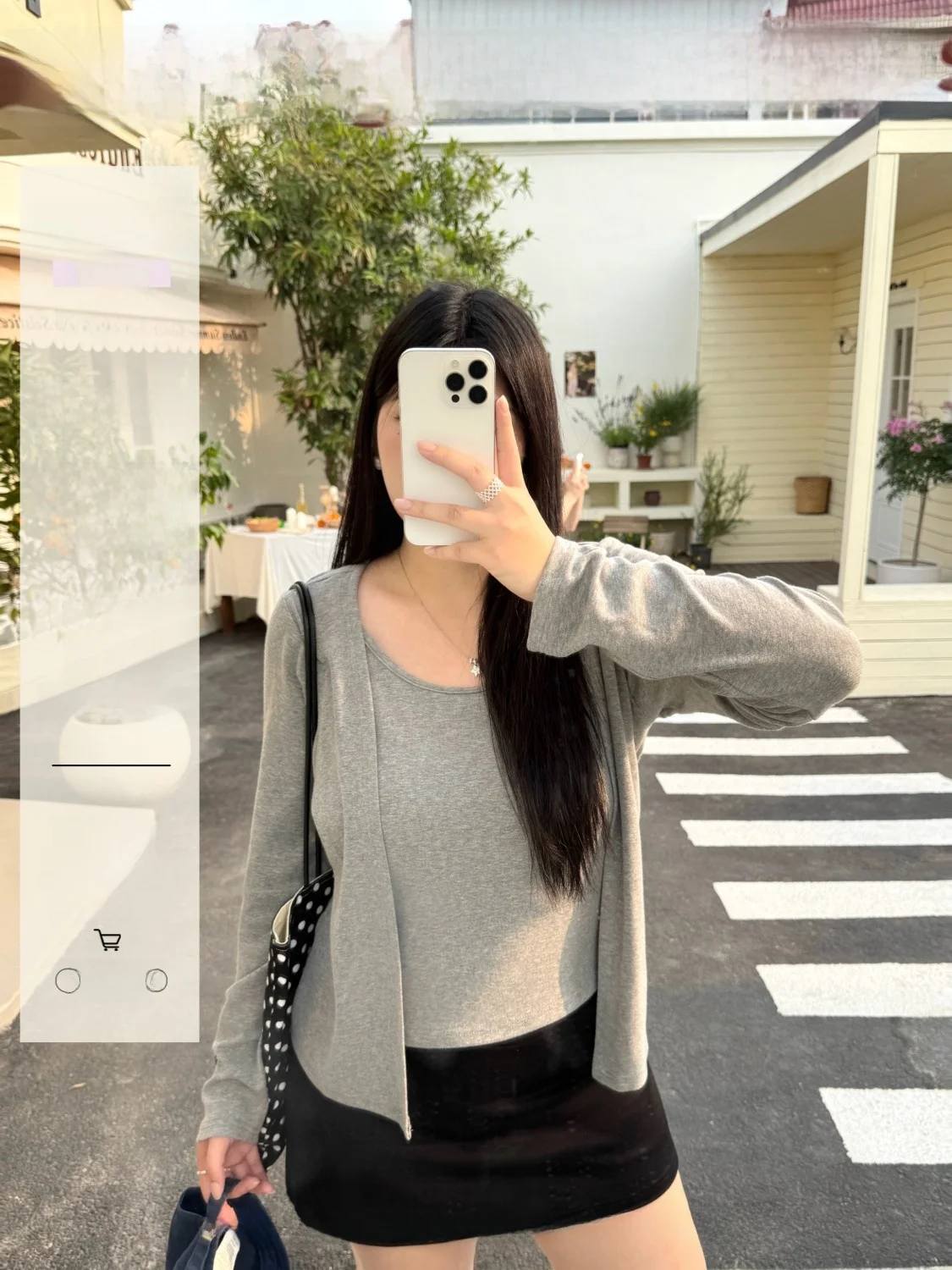 

Slimming A-Line Skirt High Elasticity Color Midi Skirt for plus Size Women Korean Style Hip Concealing Short Skirt