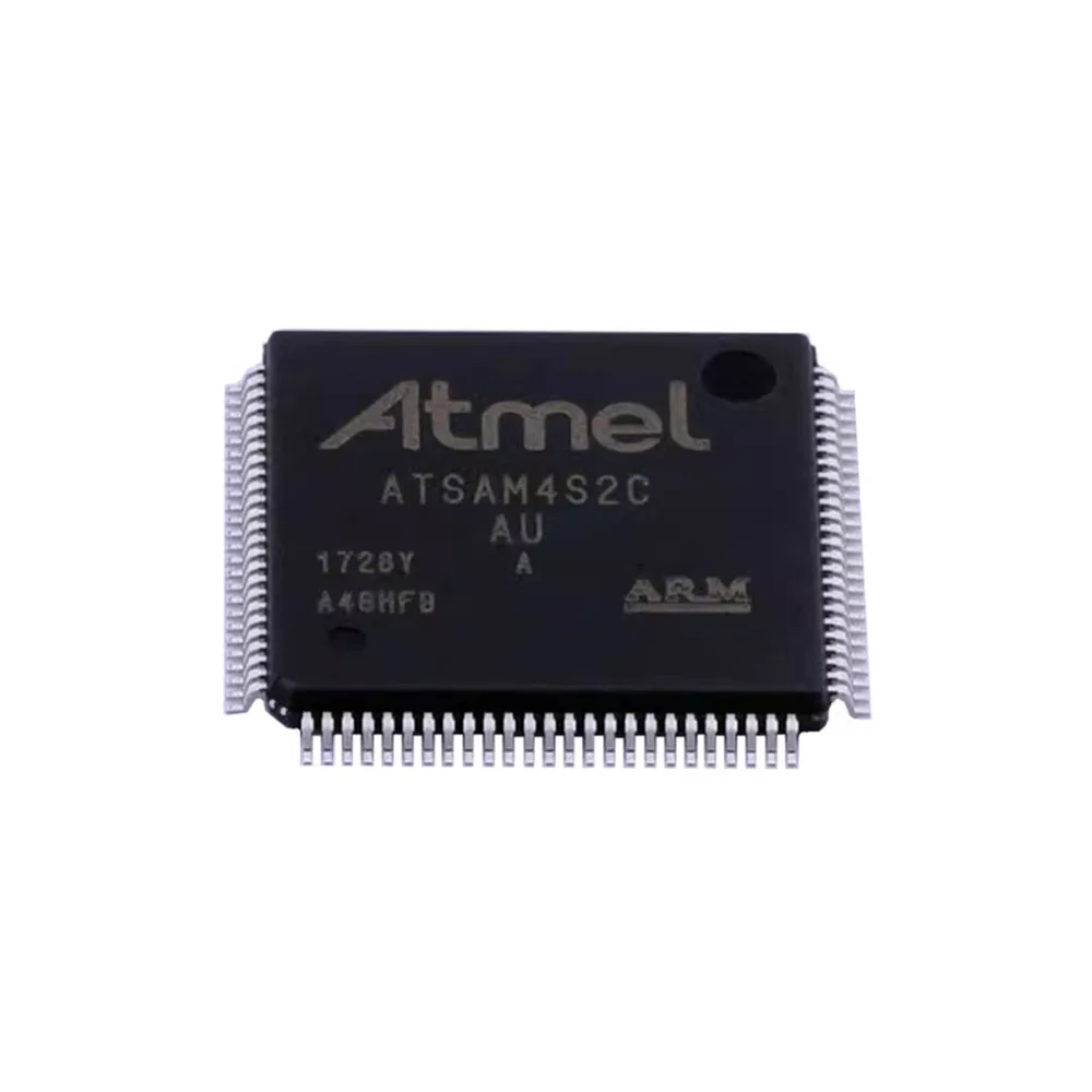 ATSAM4S2C Chip ATSAM4S2CA-AU QFP-100 New & Original ARM Microcontrollers MCU