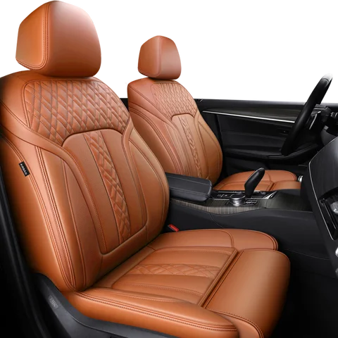 Custom Fit Car Seat Covers Accessories for 5 Seats Full Set Top Quality Leather Specific for Lexus IS250 for Ford for Peugeot