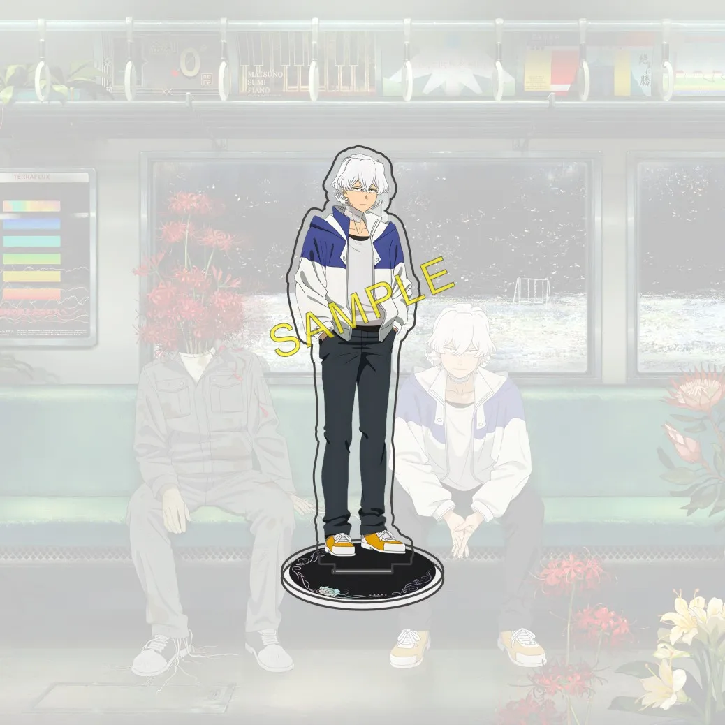 Anime Fool Night 15cm Acrylic Character Standing Model Desktop Decoration Fan Collectible Gift Keychain Horror Thriller Manga