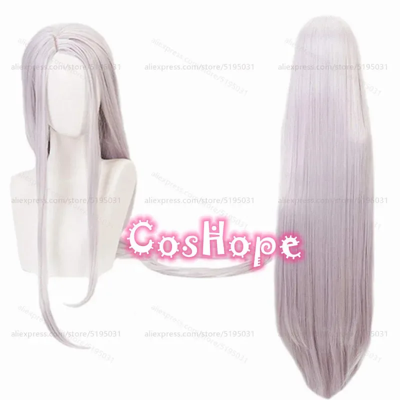 

MHA Miruko Косплей Парик Женский Длинный Прямой Серебристо-Серый Парик Косплей Аниме Косплей Парики Термостойкие Синтетические Парики