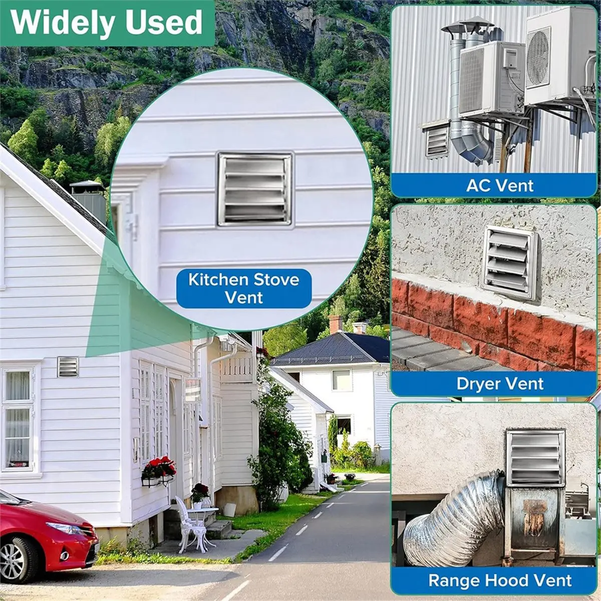 4" Metal Dryer Vent…