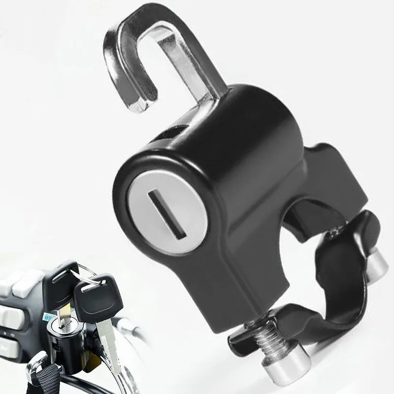 

Electric Car Helmet Lock Anti-Theft Fixed Lock Motorcycle Security Cap Lock Battery Car Key Hook Lock