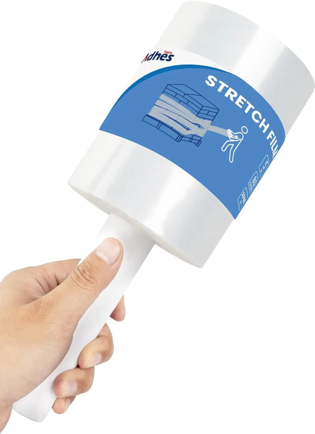 

Мини-пленка для ручной упаковки, 5 дюймов x 1000 футов, промышленная прочность для упаковки, защиты паллет и мебели