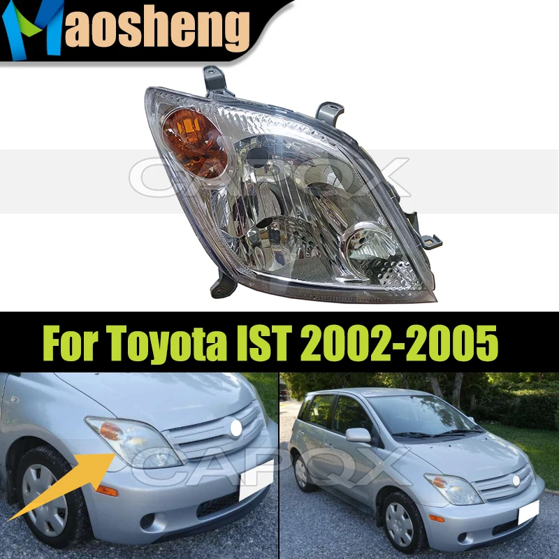 

Car Front Bumper Headlight Headlamp For Toyota IST 2002 2003 2004 2005 Head Light Lamp Head Lamp Light