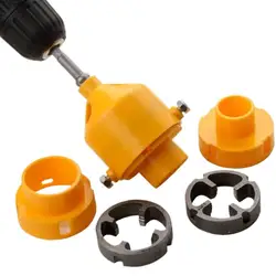 PVC/NPT Pipe Threader Kit 1/2'' 3/4'' 1'' Electric water pipe board tooth plastic water pipe threading Plumbing tool Kits