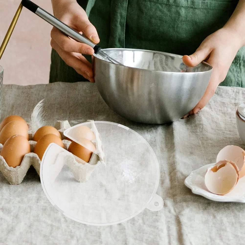 3Pcs Silicone Splatter Screen for Mixer Bowls Clip-on Splash Guard for Whisking Eggs Cream Baking Anti-Splatter Kitchen Mixing