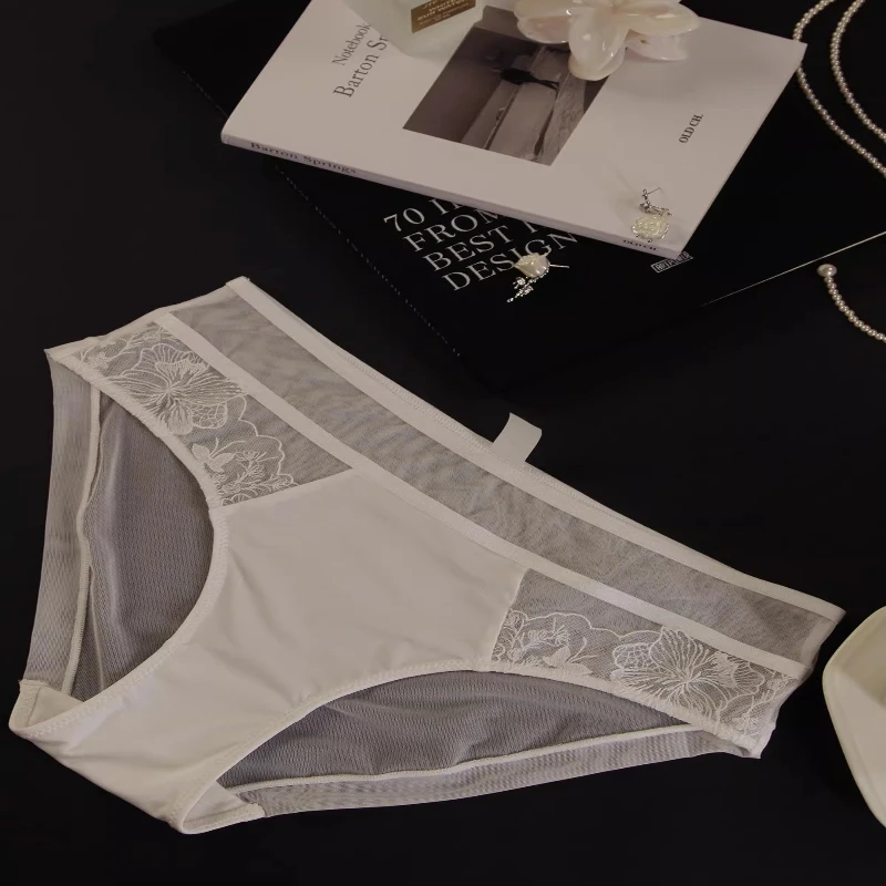 Ensemble Lingerie Dentelle Brodée Sexy Pour Femmes, Soutien-Gorge Minimiseur, Armature Douce Anti Affaissement Confort Quotidien