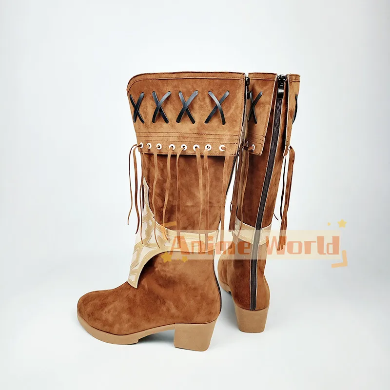 Gioco Anime Umamusume: Pretty Derby Taiki Shuttle Scarpe Cosplay Stivali Bambini adulti Accessori per costumi da festa di Halloween Puntelli