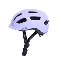 Innovador casco de seguridad para ciclismo OGQ para niños, luz trasera LED, 5 modos de ajuste, almohadilla interior de leche de alta gama, scooter y bicicleta