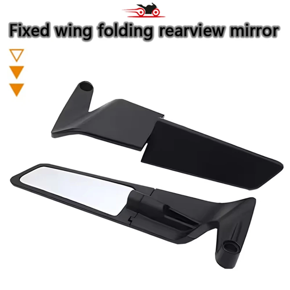 Motorcycle Mirrors Stealth Winglets Mirror Adjustable Mirrors For GROM Tank Pad Grom 125 Motocicletas GROM MSX 125 Msx125 - view 3