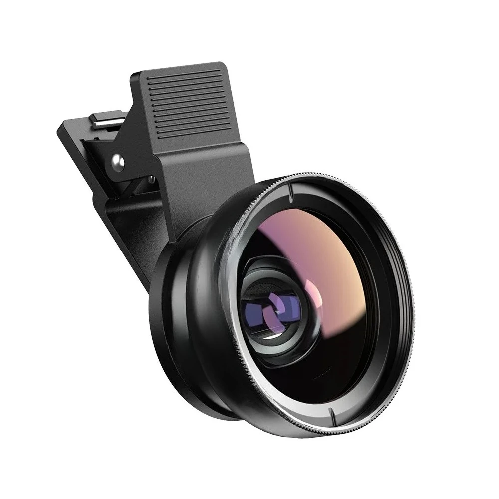 0.45X universal ultra-wide-angle 12.5x macro SLR special effects external camera mobile phone lens