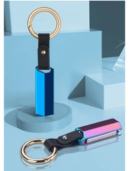 Multifunctional U-Disk Electronic Lighter with Keychain, Type-C Mobile Phone, USB Charging Lighter, Cool Fashion