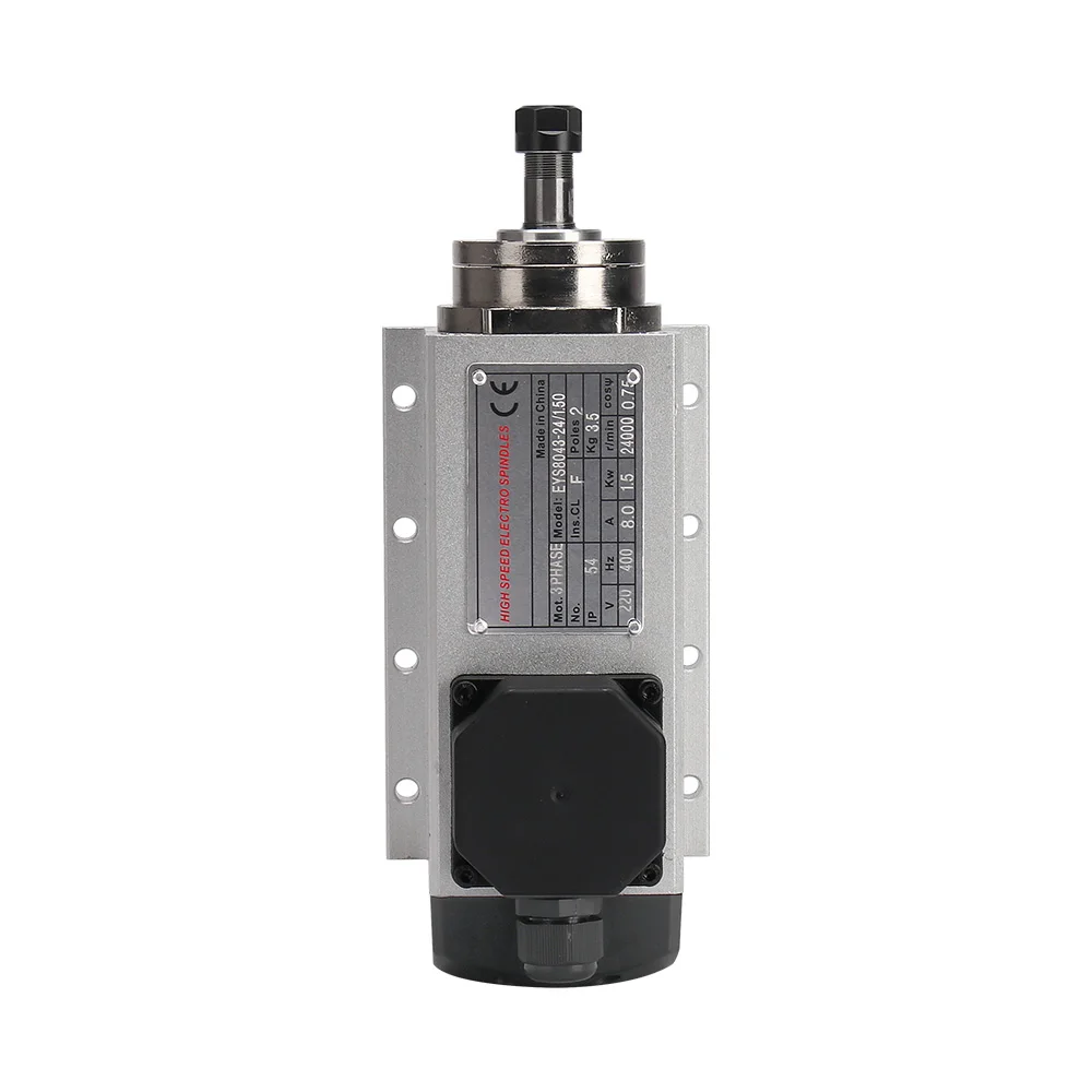 Powerful 110V1.5kw Air Cooled Spindle Motor For CNC Machine Tool Replacement Part
