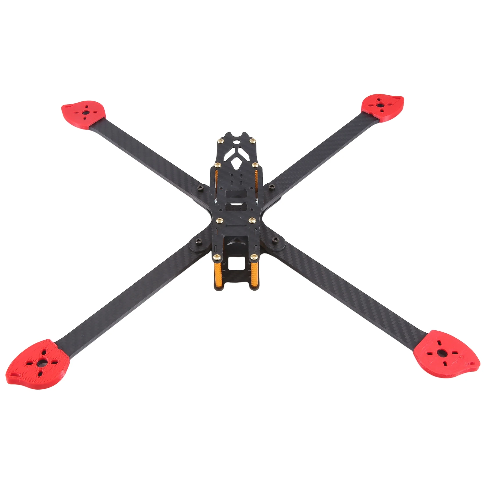 AC52-XL9 9 인치 탄소 섬유 프레임 + 인쇄 키트 랙 390Mm 휠베이스 지원 FPV Drone Quadcopter 용 2212 2213 2216 모터