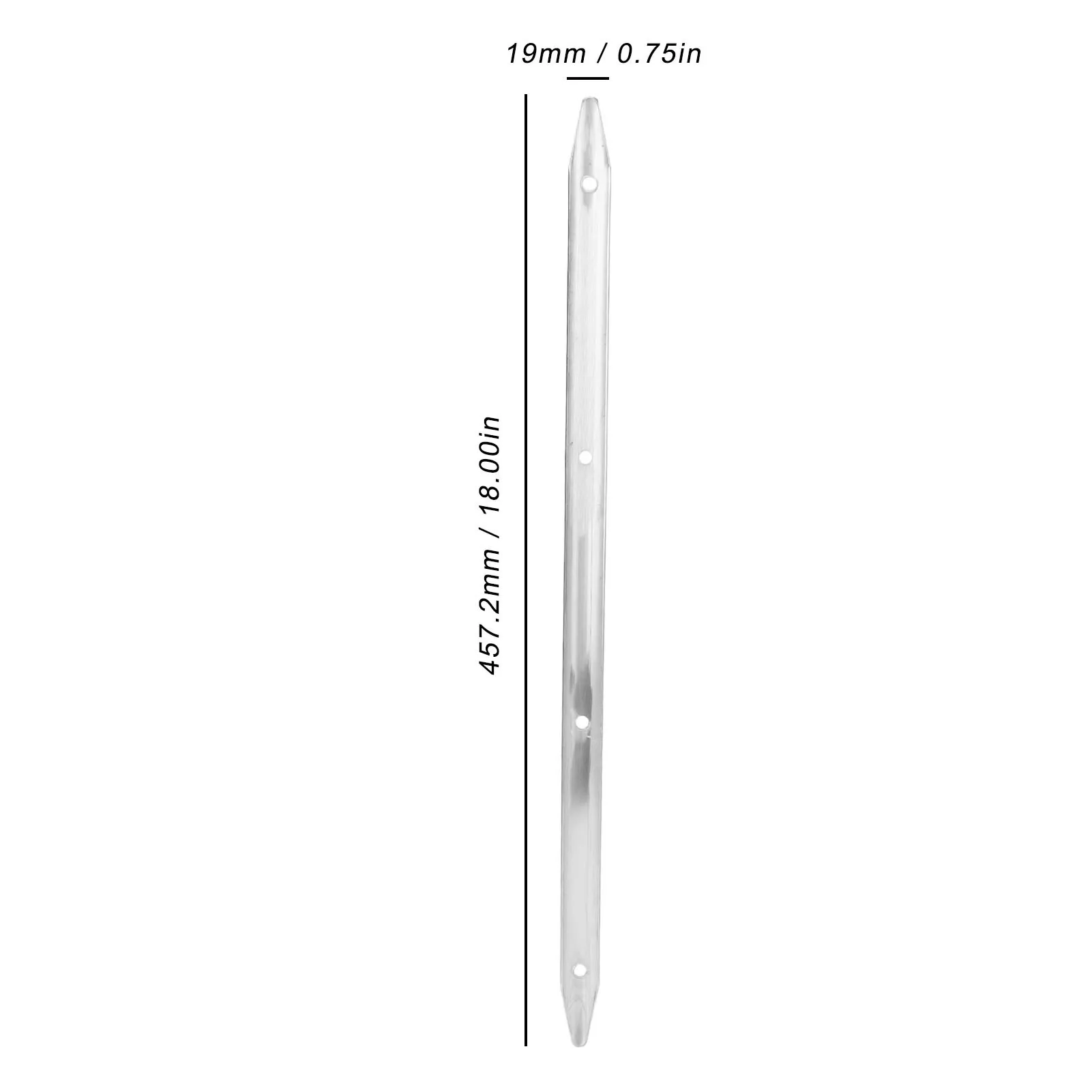 Противоударные упоры для лодки, морские противочные упоры из нержавеющей стали 316, морские противочные упоры, аксессуар для палубы, 457,2x19 мм