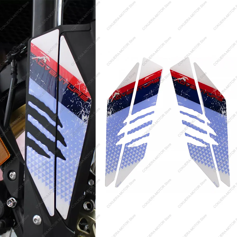 

For XL750 Transalp 750 Motorcycle 3D Epoxy Resin Protective Sticker Bearings Design Fender Protection Sticker