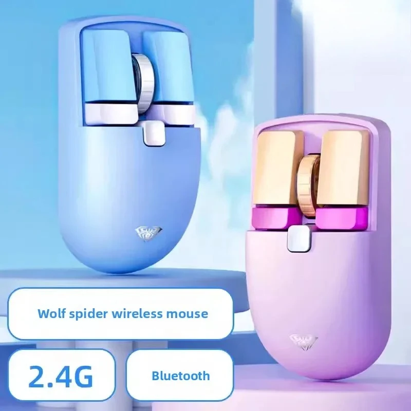 

Mini Wireless Bluetooth Mouse SC320 Cute Office Mouse for Women Laptop Tablet Charging Dual Mode Computer Mouse from Mainland Ch
