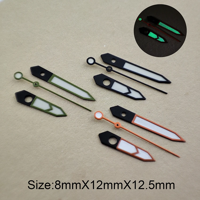 NH35 Hands NH36 Hands C3 strong luminous watch needle suitable for NH35/NH36/4R/7S Movement Watch Accessories