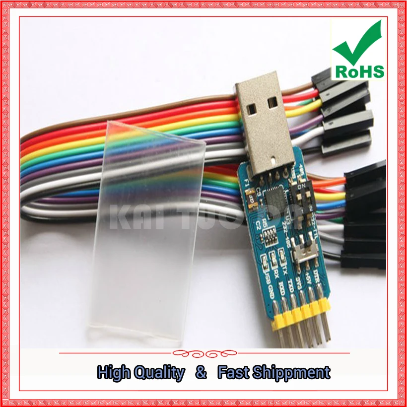 USB To UART Serial Port Module CP2102 Usb TTL 485 232 Interlocking Recovery (H5A3)