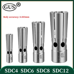 Accuracy 0.005 SDC collet DC4 DC6 DC8 DC12 cnc Milling pull back chuck collet for BT30 BT40 ST12 ST16 ST20 pull back tool holder