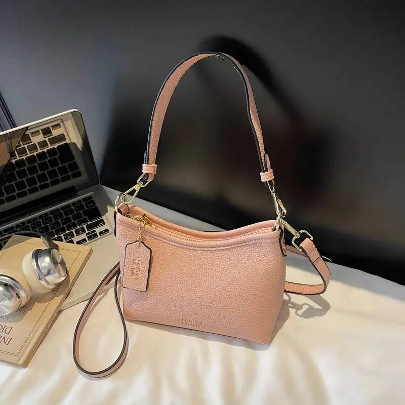 

Высококачественные кошельки и сумки из искусственной кожи, маленькая сумка-тоут, дизайн-хобо, элегантная сумка через плечо на молнии для женщин