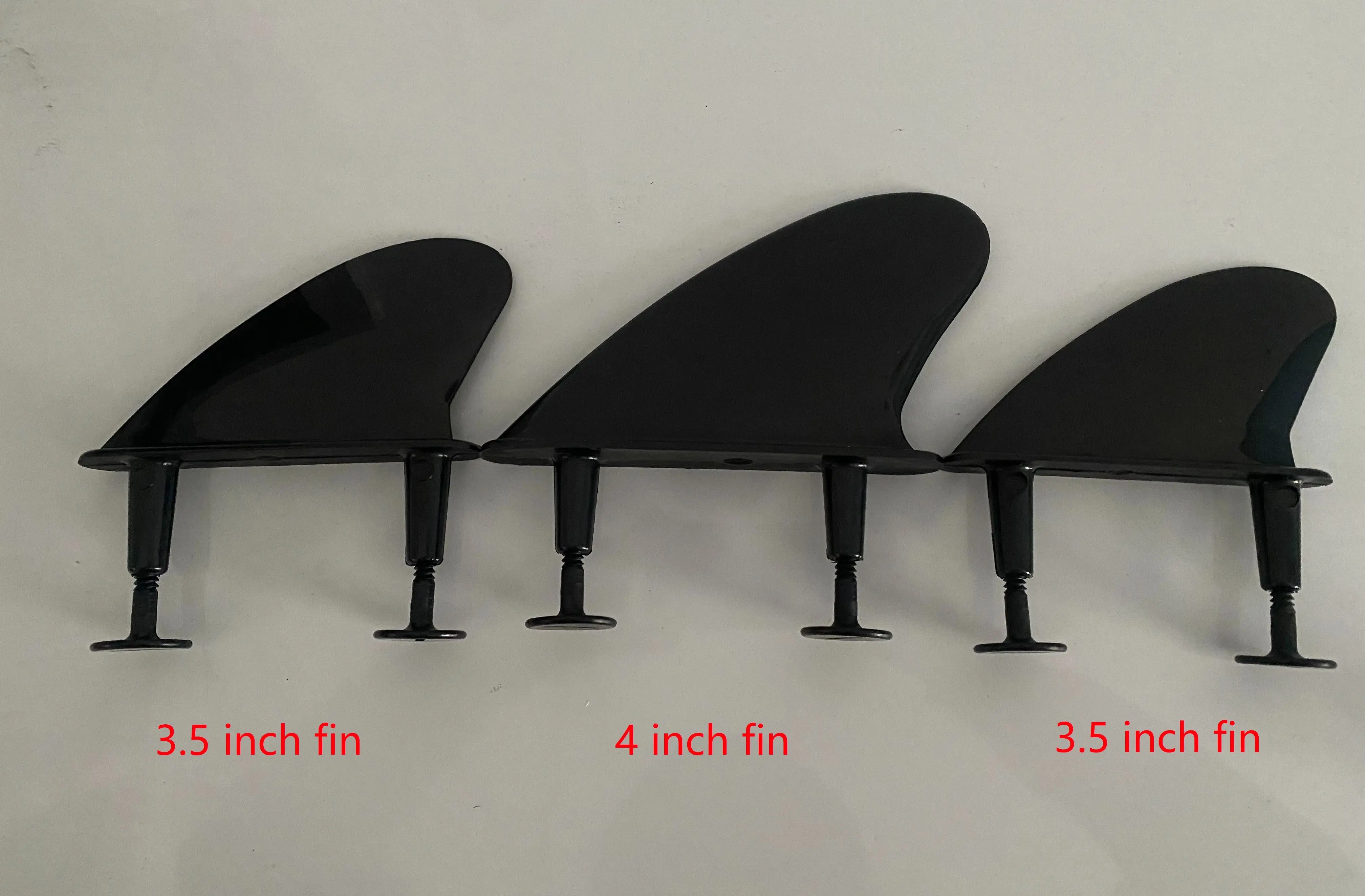 Weiche Finnen zum Surfen, Soft-Tail-Finne für Soft-Surfboards, Longboard-Finne, Eine Große Finne und Zwei Seitenflossen, Surf-Zubehör – Detail 1