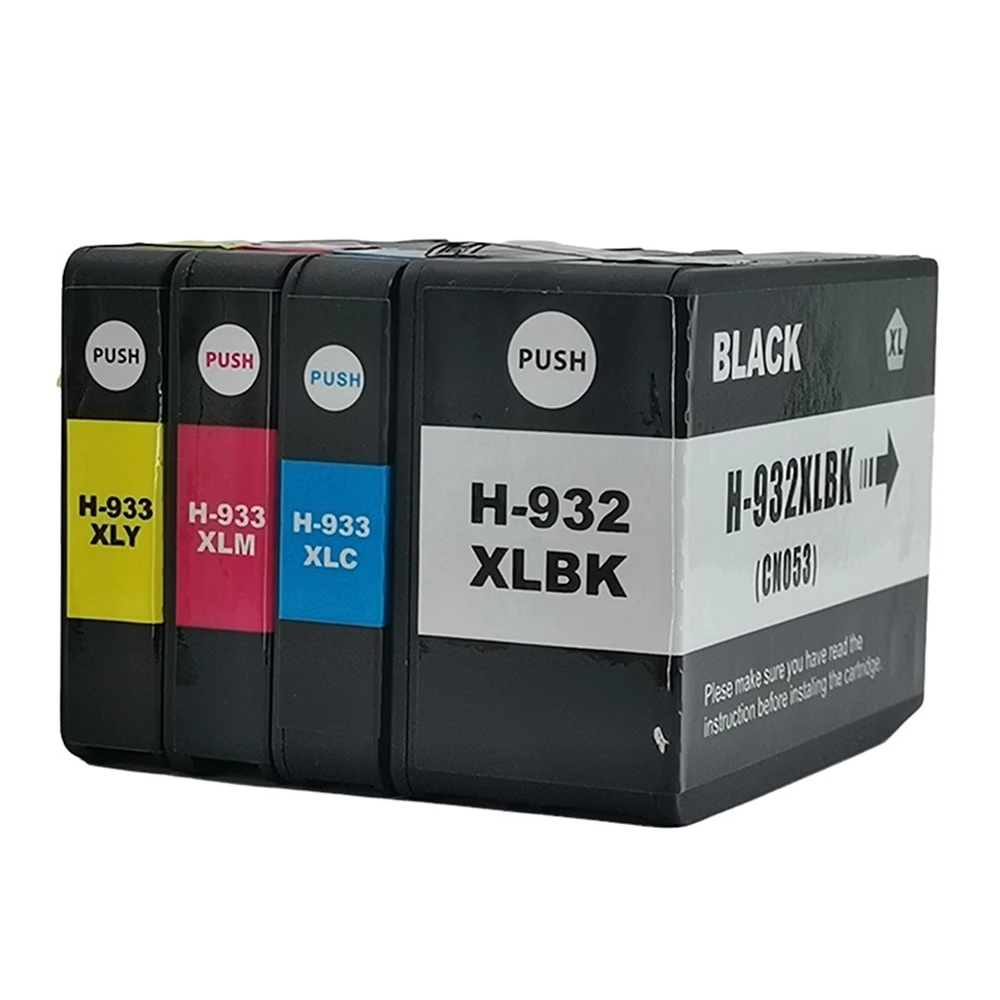 932XL/933XL kartrid tinta kompatibel hp Officejet 7110/6100 /6600 /6700 Premium 7510/7512/7110 /7610/7612 932XL/933XL