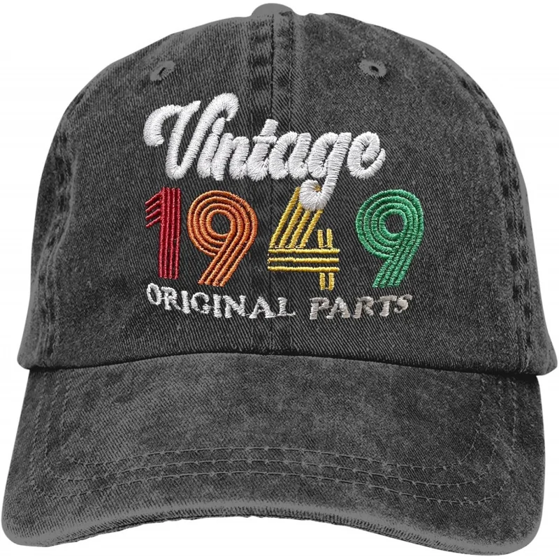 

Vintage Baseball Cap 1940 1941 1942 1943 1944 1945 1946 1947 1948 1949 Hat for Women Men