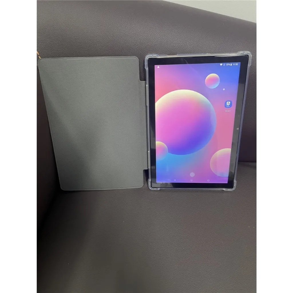 Transparente TPU-Tablet-Hülle für TCL Tab 10S 10L 10 HD 4G 10L Gen2 10,1 Zoll Kunstleder Flip Vollschutzhülle