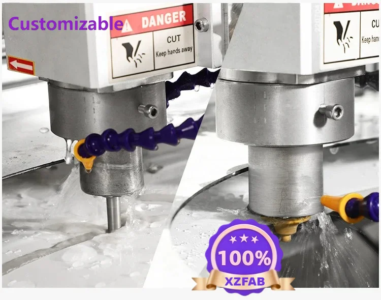 Factory Direct 2026 Wholesale countertop blade polishing automatic granite marble stone cutting sink drilling machine
