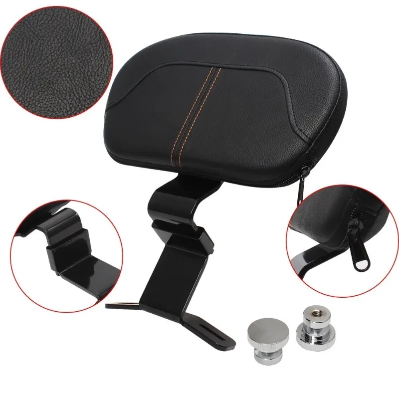 

Спинка водителя из искусственной кожи для моделей Harley Touring Road King Street Glide CVO 2009-2022, удобная подушка для сиденья, поясничная поддержка водителя