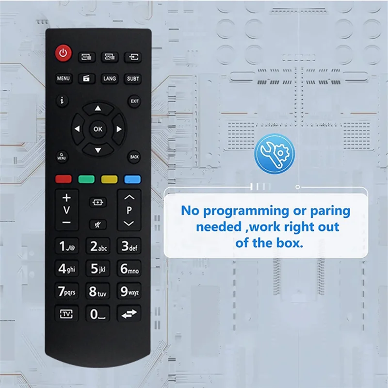 B03B-استبدال جهاز التحكم عن بعد RCA39126 لجهاز التحكم عن بعد لتلفزيون باناسونيك RCA39126