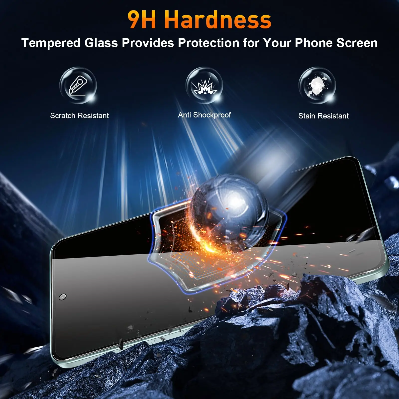 واقي شاشة مضاد للتجسس لهاتف Redmi Note 14 4G 5G، زجاج مقسى مسطح للخصوصية زقزقة للخدش 9H حافظة صديقة للميكا الألومنيوم العالي