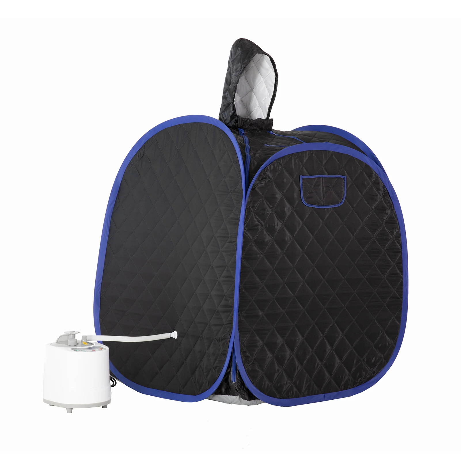 

Black Portable Steam Wet Portable Sauna Tent Home Use Sauna Tent