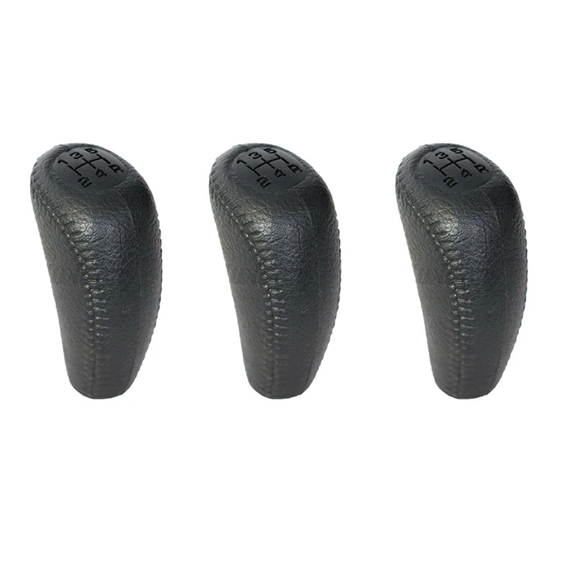 3X Car Leather Speed Gear Shift Knob for Honda Acura 94-01 54102-ST7-003ZA Balck