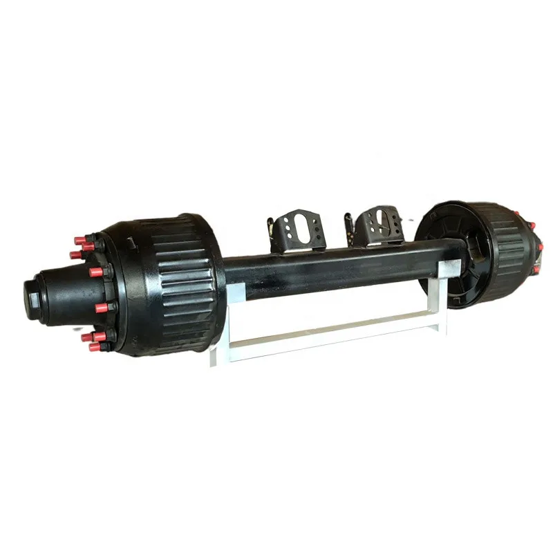 Truck Semi-trailer American German Axle Trailer 10t 11.5t 13t 16t 20t Heavy Duty Trailer Rear Axle