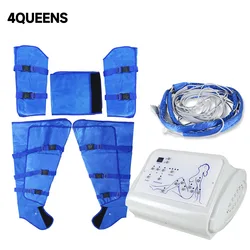 4QUEENS Air Wave Muscle Relax Waist Massager Pressure Professional Pressotherapy Machine Body Legs Abdomen Lymphatic Drainage