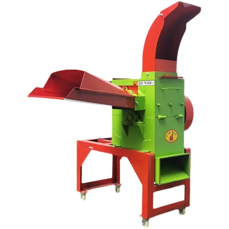 Dry and Wet Dual-purpose Guillotine Shredder 220V Household Cattle and Sheep Breeding Small Integrated Corn Stalk Shredder