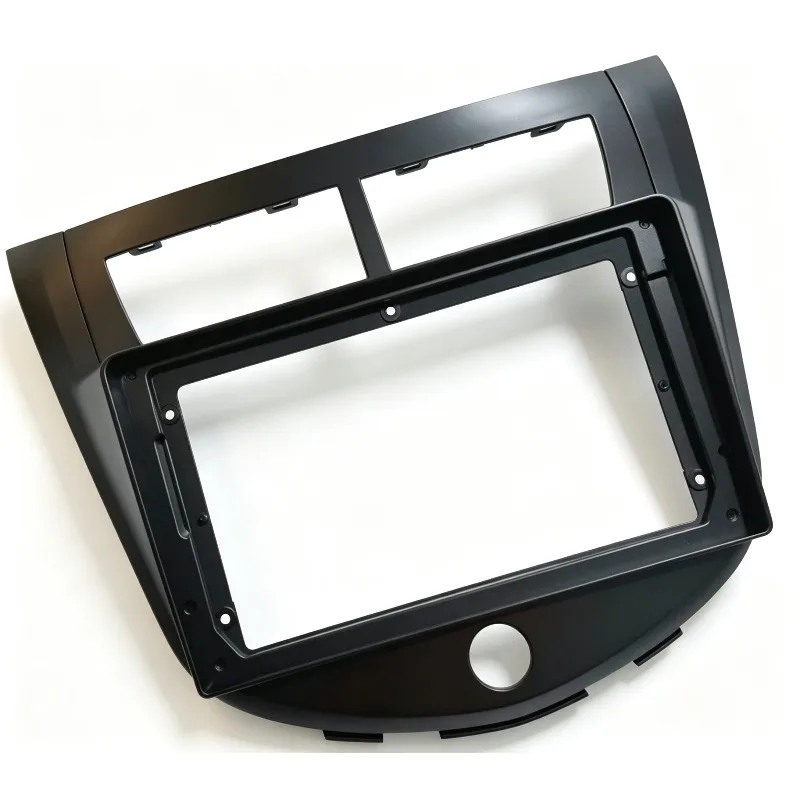 9 Inch Car Radio Fascia Frame For JAC Heyue A30 J4 2013-2014 Dash Panel Trim Mounting Kit Black