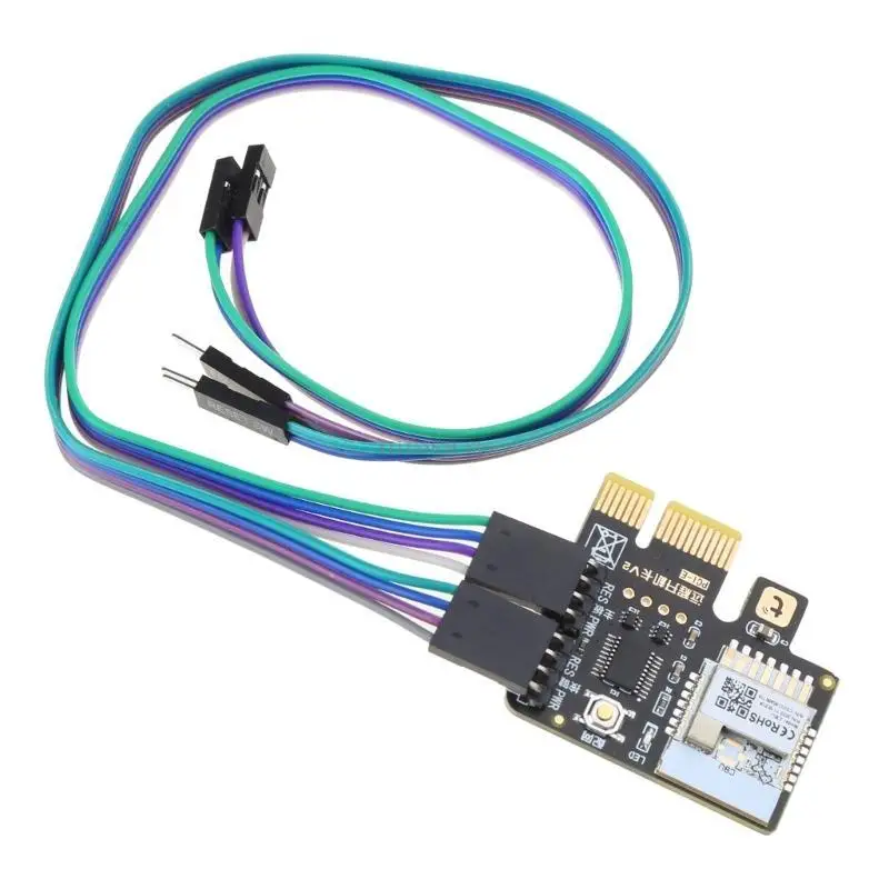 WiFi Switches Modules WiFi Remote Controlled Switches PCIe for Computer Starting Up Card Software Power Switches