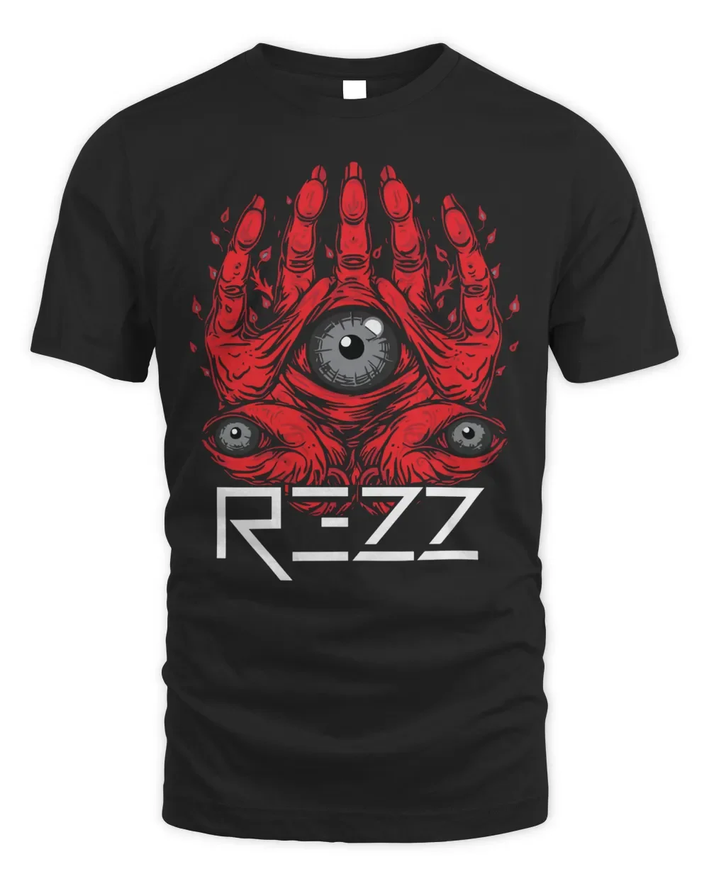 

Футболка rezz merch rezz с логотипом, футболка с круглым вырезом и коротким рукавом для мужчин и женщин, забавная футболка, топы в стиле Харадзюку унисекс