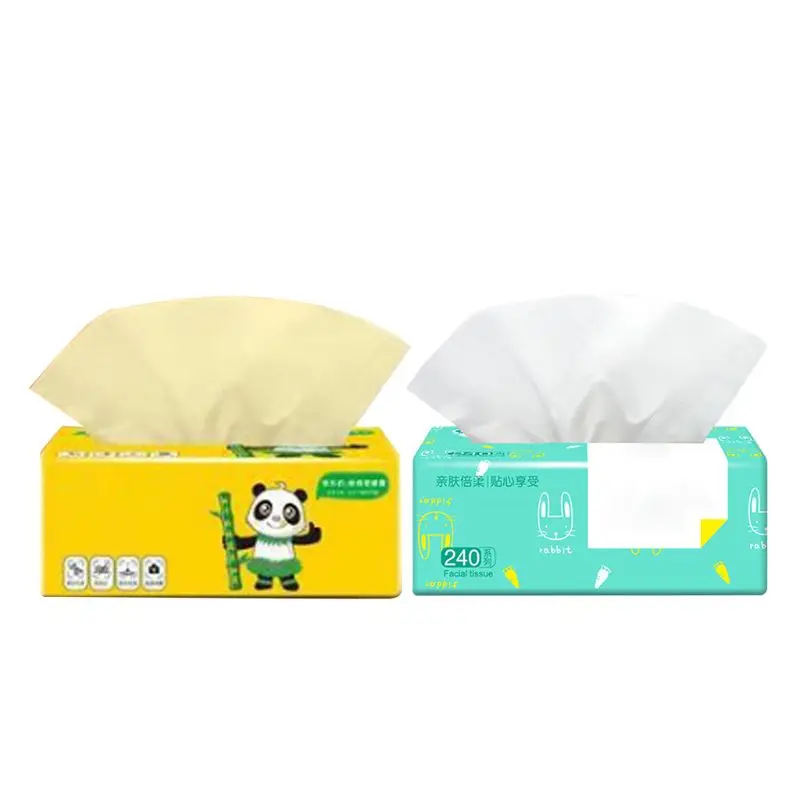 240 Sheets Bamboo Pulp Pumping Toilet Paper Available For Mother And Babies Soft Hand Towels Toilet Paper Tissue Napkin D08D