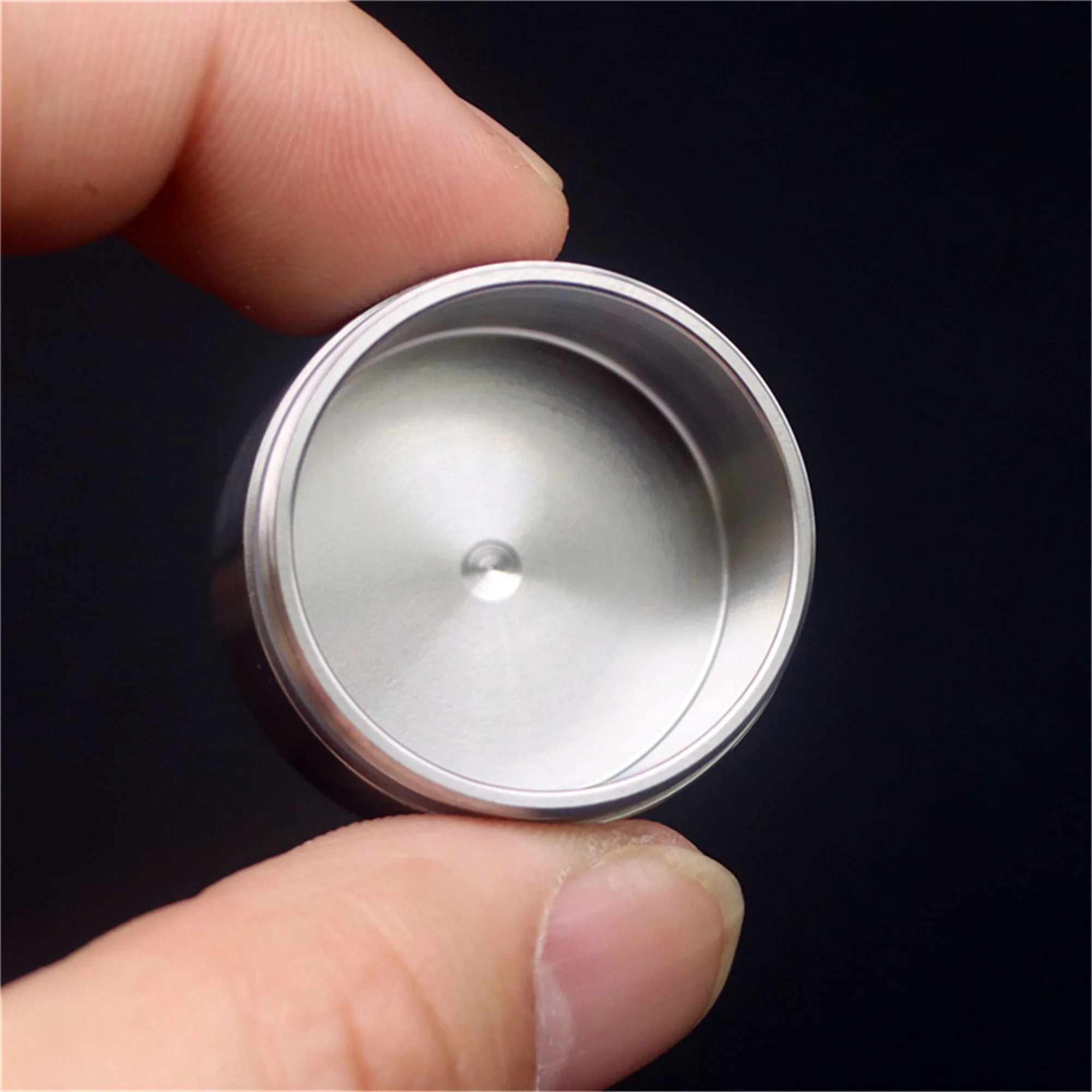 Pure Titanium Waterproof Sealed Cabin Pill Holder Headphone Storage Box Coin Can Camping Portable Mini Convenient Bin