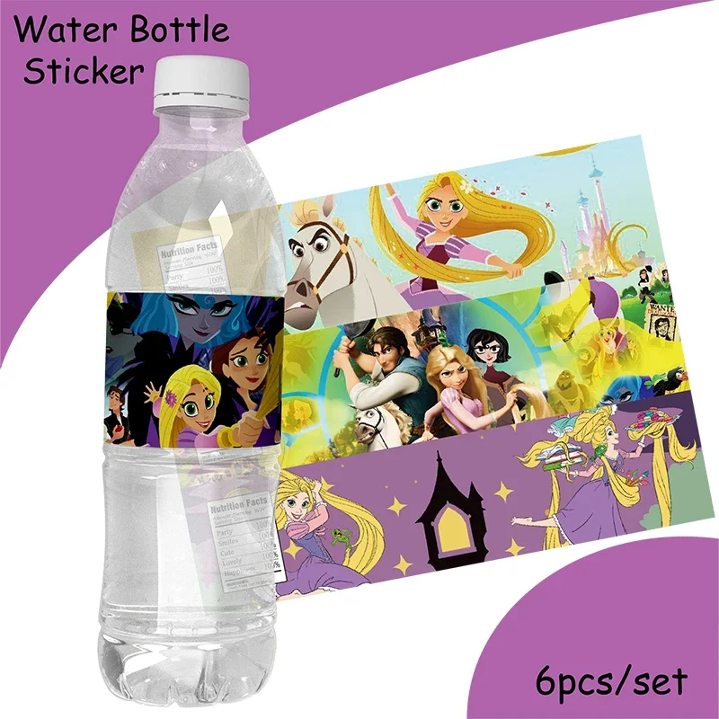 Tangled Rapunzel Birthday Party Theme Balloons Party Supplies Birthday Banner Honeycomb Napkin Flag Latex Balloon Decoration Ca