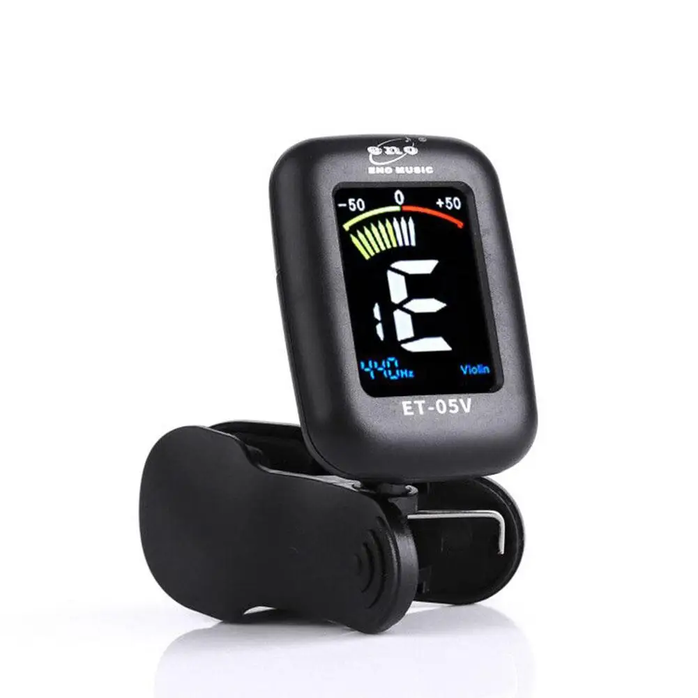 ENO ET05V Violine Tuner Mini Elektronische Tuner für Violine Viola Cello Clip-on Tuner Tragbare Digitale Violine Teile