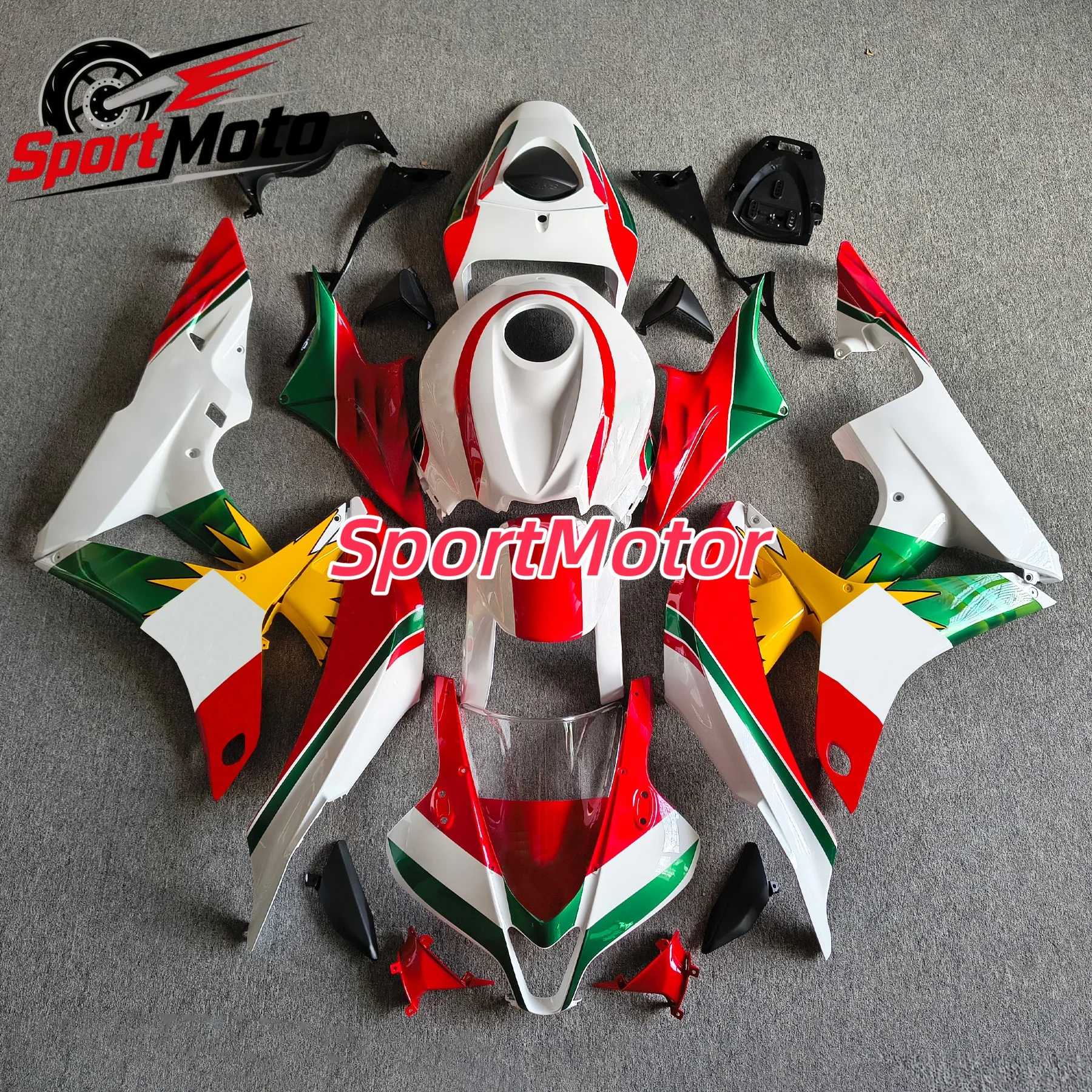 Plastic parts For CBR600RR F5 2007 2008 FOR CBR 600 RR CBR600 Motorcycle Unpainted Bodywork Fairing Components Injection