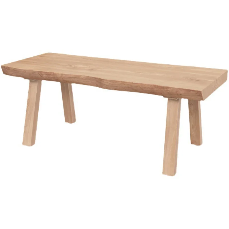 

Solid Wood Dining Table, Customizable, Desk, Multi-functional, No Splicing, Suitable for Restaurant Study