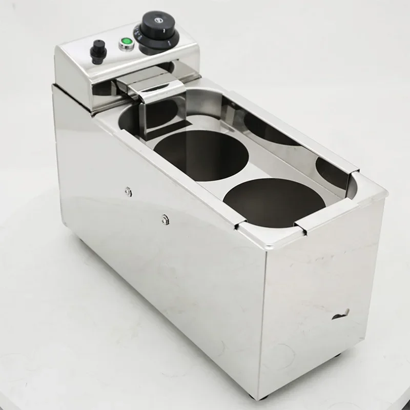 220V Double-Boiler Noodle Cooker, Multifunctional Commercial Electric Hot Pot Cooker, Stainless Steel, Electric Noodle Cooker view 2