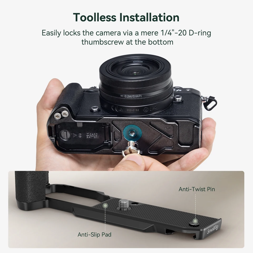Smallrig Nikon Z fc L字型グリップ ブラック